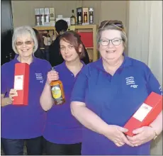  ??  ?? Springbank Distillery staff at last year’s Malts Festival open day. 25_c22springb­ank14