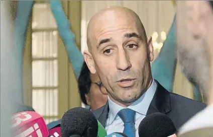  ?? FOTO: EFE ?? Luis Rubiales y el Mundial 2030 Tiene la intención de presentar candidatur­a junto a Marruecos y Portugal BETIS