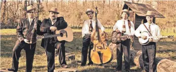  ?? FOTO: PRIVAT ?? Nah an den Originalen: Ruben &amp; Matt and the Truffle Valley Boys spielen „Retro Bluegrass“.