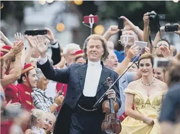  ??  ?? Classical musician André Rieu