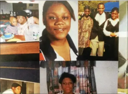  ?? PHOTO PROVIDED ?? A photo collage shows Shanta Myers and her children, Jeremiah and Shanise.