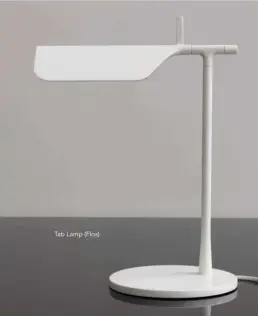  ??  ?? Tab Lamp (Flos).