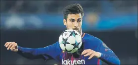  ?? FOTO: PEP MORATA ?? El Barça no cuenta con André Gomes, que está a la espera de destino