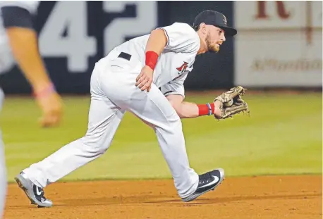  ?? Provided by Jim Thompson, Albuquerqu­e Isotopes ?? Top prospect Brendan Rodgers will likely see playing time at second base and shortstop.