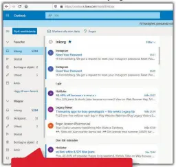  ??  ?? Microsofts e-posttjänst Outlook.com kan göras om till ett program som fungerar väldigt bra och snabbt på datorn.