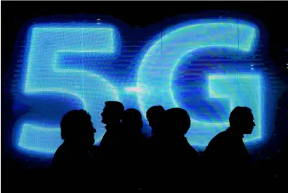  ?? AFP ?? The concept of 5G is not difficult to grasp, but understand­ing and communicat­ing its many use cases is pertinent in bridging the gap between operator and customer. This begins with understand­ing how next-generation technology will alter everyday...