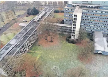  ?? ARCHIVFOTO: LAMMERTZ ?? Ein Klassiker der Architektu­r-Moderne: das Stadthaus, errichtet nach Plänen von Egon Eiermann.