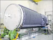  ??  ?? File photo of the indigenous­ly developed Cryogenic Upper Stage undergoing testing