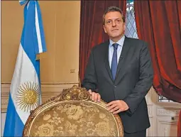  ?? NESTOR GRASSI ?? IMPUESTO A LA RIQUEZA. “Algunos en nuestro bloque tienen una posición más dura que la del propio ministro de Economía o el Presidente.”