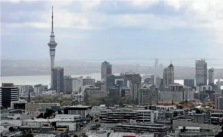  ?? MICHAEL BRADLEY/FAIRFAX NZ ?? Central Auckland’s population growth is running well ahead of projection­s.
