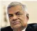  ??  ?? Sri Lanka’s president dumped Ranil Wickremesi­nghe, left, from the prime minister’s office this month