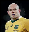  ??  ?? Stephen Moore will step down from internatio­nal rugby at the end of this season.