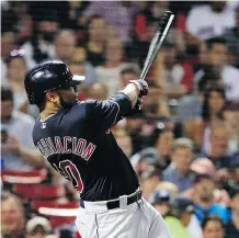  ?? WINSLOW TOWNSON/THE ASSOCIATED PRESS ?? Edwin Encarnacio­n, who leads the majors in homers and RBIs since 2012, could provide the Mariners with the power they lost when DH Nelson Cruz became a free agent.