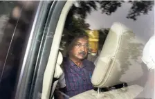  ?? PTI ?? Chief Minister Arvind Kejriwal leaves a Rouse Avenue court following a hearing in a corruption case on Thursday.