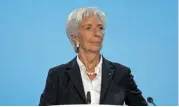  ?? (AFP) ?? ECB president Christine Lagarde