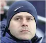  ??  ?? PLAYING IT COOL Spurs manager Pochettino