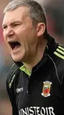  ??  ?? Horan: wary of rivals Donegal