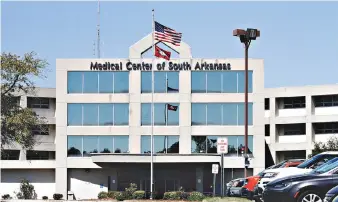  ?? ?? The Medical Center of South Arkansas is seen in this News-Times file photo.