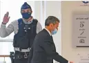  ?? Picture: AFP ?? GUILTY. Former French president Nicolas Sarkozy after the verdict.