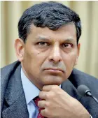  ??  ?? Reserve Bank of India (RBI) Governor Raghuram Rajan. Reuters.