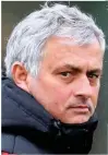  ??  ?? STINGING BARB Mourinho