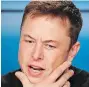  ??  ?? Elon Musk