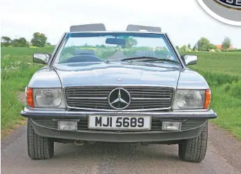  ??  ?? It took some time for the Mercedes designers to settle on a new nose for the third generation of SL – gone were the previous upright headlights for a more aerodynami­c and modern face.