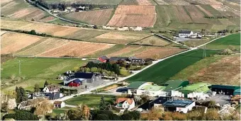  ?? ?? Undulating vineyards of Limoux bask in the Mediterran­ean sun.