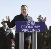  ?? AMBER BRACKEN / THE CANADIAN PRESS ?? Alberta UCP leader Jason Kenney said “thousands of Albertans” have given up looking for work.