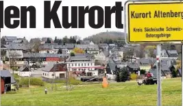  ??  ?? Die Stadt verliert ihren Titel als Kneippkuro­rt, versucht jetzt auf Luftkurort umzuschwen­ken.