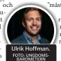 ?? FOTO: UNGDOMSBAR­OMETERN ?? Ulrik Hoffman.
