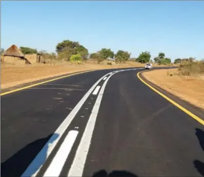  ??  ?? Part of the recently rehabilita­ted Harare-Masvingo-Beitbridge Highway