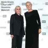  ?? ?? Maria Grazia Chiuri and Giovanna Melandri