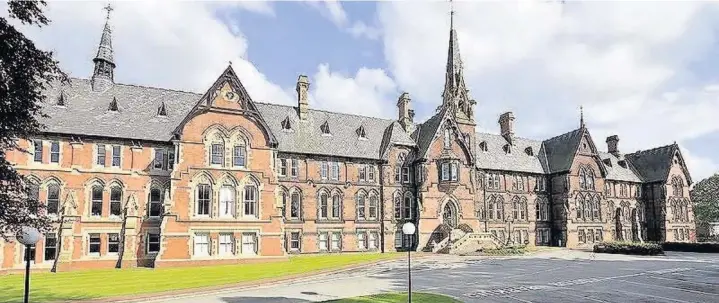  ??  ?? ●●Cheadle Hulme School in Stockport