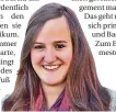  ?? FOTO: LAMMERTZ ?? Eva Böning studiert in Freiburg.