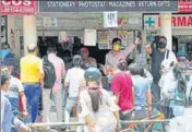  ??  ?? UT had lifted the curfew on May 3, allowing shops to remain open
■ from 10am to 6pm, despite the consistent spike in cases.HT FILE PHOTO