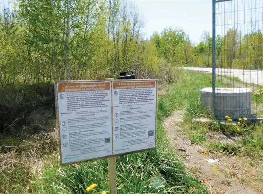  ?? —photo Gregg Chamberlai­n ?? A huge residentia­l neighbourh­ood could rise from the site of the old PPG industrial grounds in Hawkesbury if a developer’s proposal earns the approval of the municipali­ty and the United Counties of Prescott-Russell.