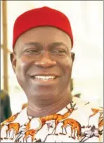  ??  ?? Ike Ekweremadu