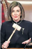  ??  ?? NANCY PELOSI (80) čelnica Zastupničk­og doma