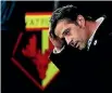  ??  ?? Watford have sacked manager Marco Silva after a poor run of form.
