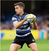  ??  ?? Enjoying his rugby: Bath No.10 George Ford