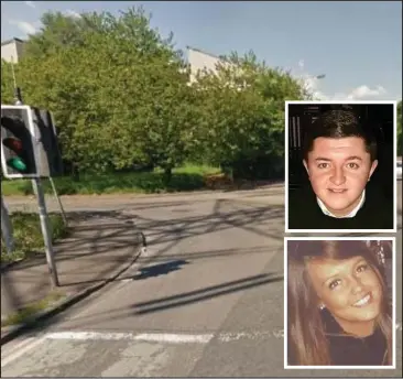  ??  ?? Lawrence Fraser died on the stretch of road which claimed the lives of Kieran Lundie and Gemma McMonagle