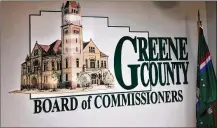  ??  ?? Greene County commission­ers Thursday approved a design-build team for a water treatment plant expansion and water softening project.