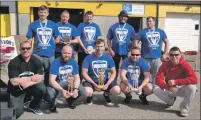  ?? Photo: Iain Ferguson, the Write Image. ?? Competitor­s at the recent novice strongman competitio­n at Nevis Bank Industrial Estate.