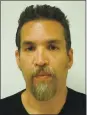  ?? LAKE COUNTY SHERIFF’S OFFICE ?? Derick Almena, the master tenant of the Ghost Ship warehouse in Oakland, in a booking photo after his arrest June 5, 2017.