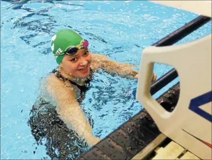  ?? DAVID TURBEN — THE NEWS-HERALD ?? Gianna Ferrante of Mayfield won the 200 IM in a time of 2:07.92 at the Division I SPIRE Sectional.