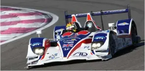  ??  ?? Collins in RML’s HPD LMP2 in ’11, which took fourth in class at Le Mans