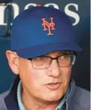  ?? AP ?? Owner Steve Cohen, seen here last season, is committed to building the Mets no matter the price.