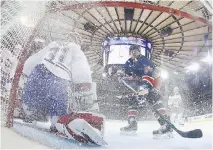  ?? BRUCE BENNETT/GETTY IMAGES ?? Oscar Lindberg scored on Carey Price in the first, but Price and the Montreal Canadiens emerged victorious.