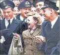  ??  ?? Sailors join a VE Day party in Gordon Street, Glasgow